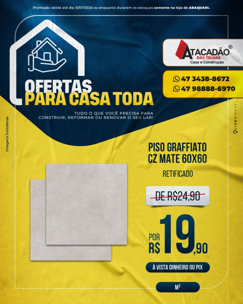 PISO GRAFFIATO CZ MATE 60X60