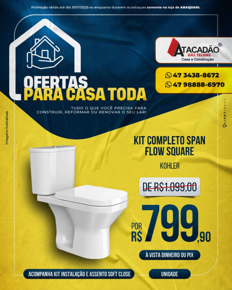 KIT COMPLETO SPAN FLOW SQUARE
