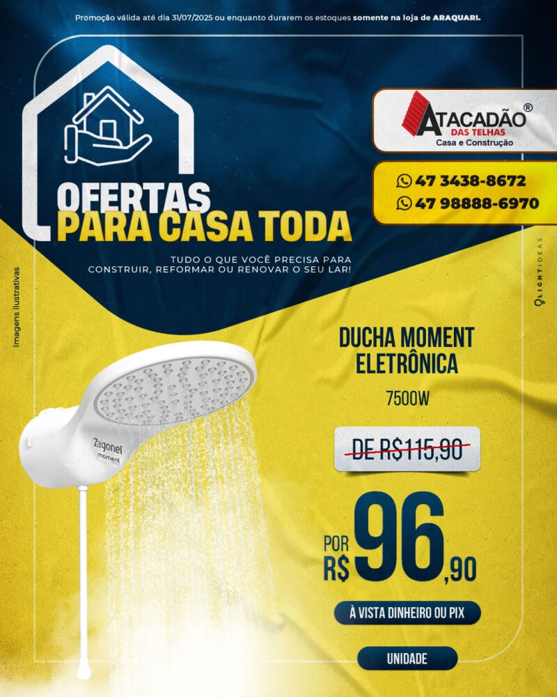 DUCHA MOMENT ELETRÔNICA