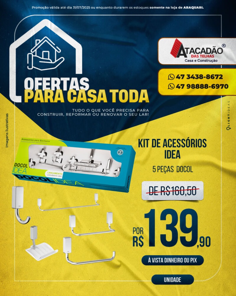 KIT DE ACESSÓRIOS IDEA