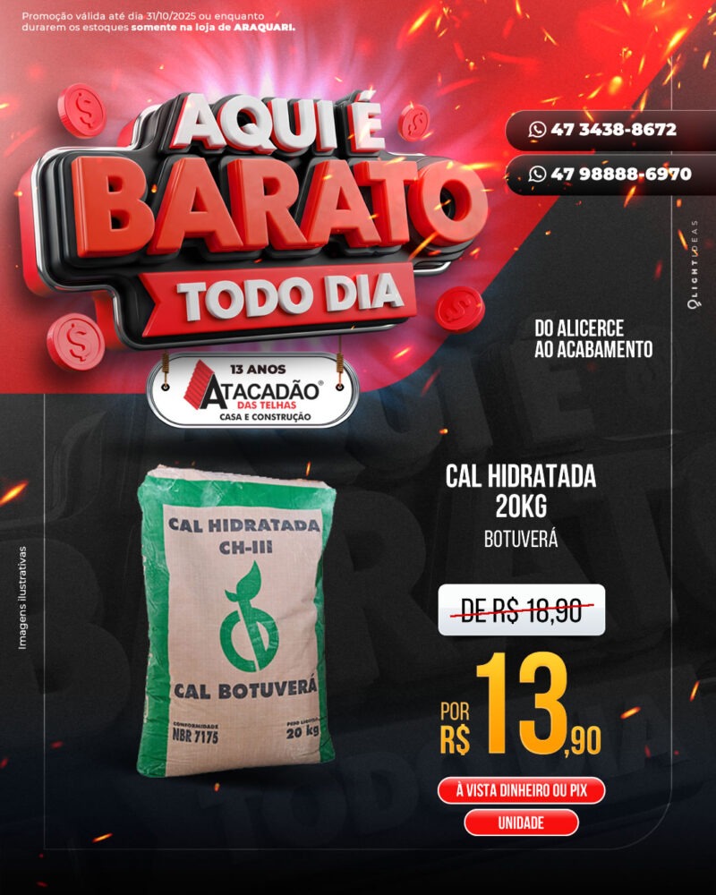CAL HIDRATADA 20KG