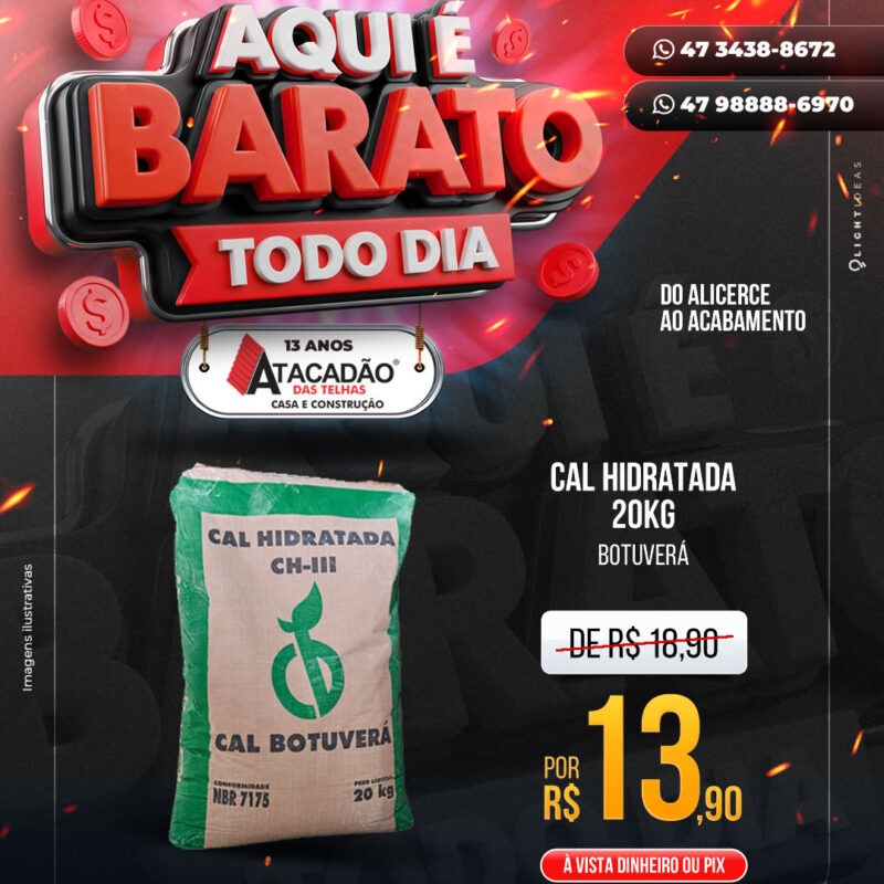 CAL HIDRATADA 20KG