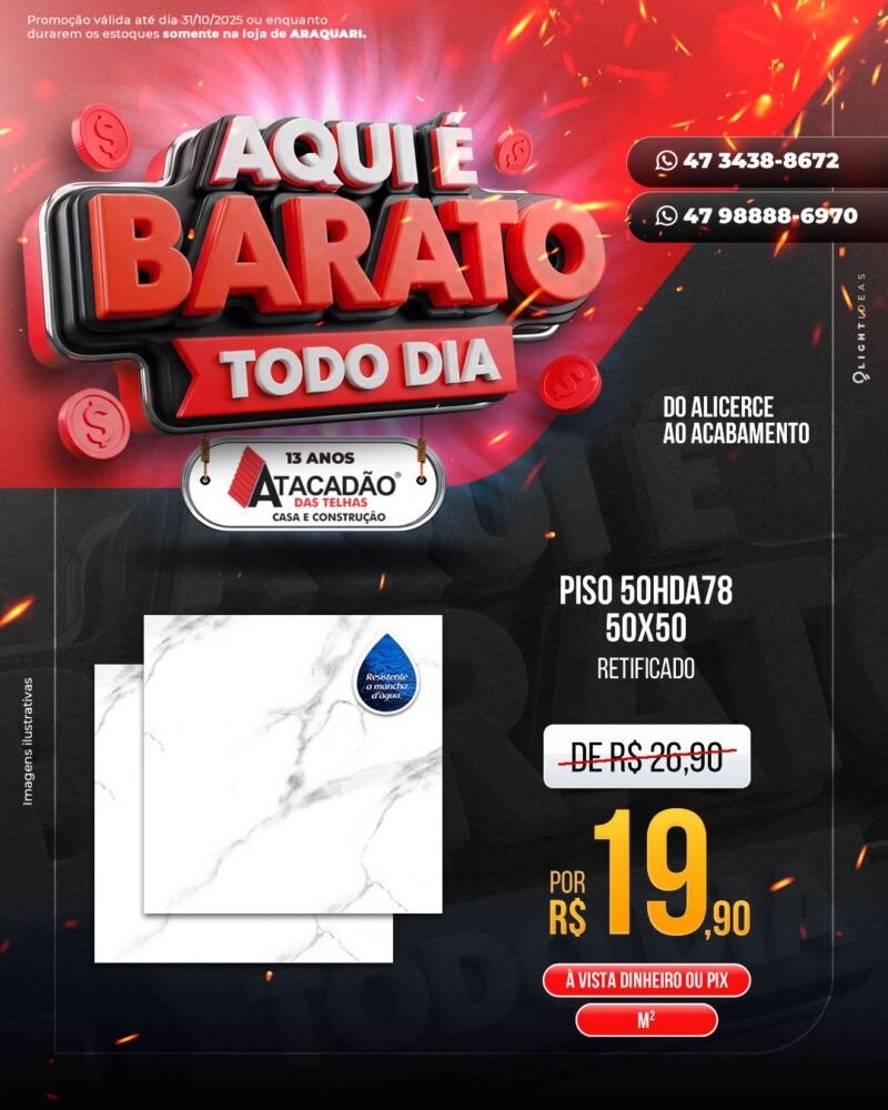 PISO 50HDA78 50X50