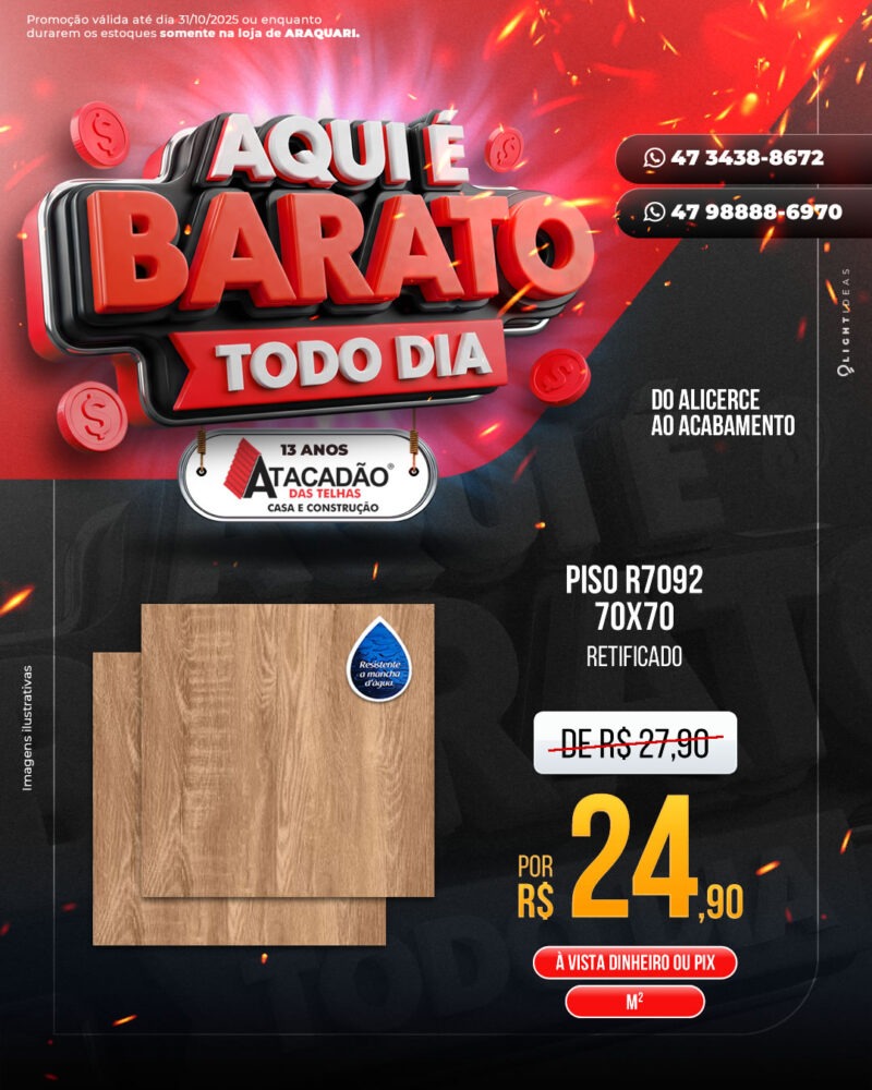 PISO R7092 70X70