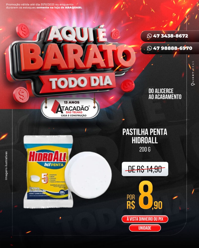 PASTILHA PENTA HIDROALL