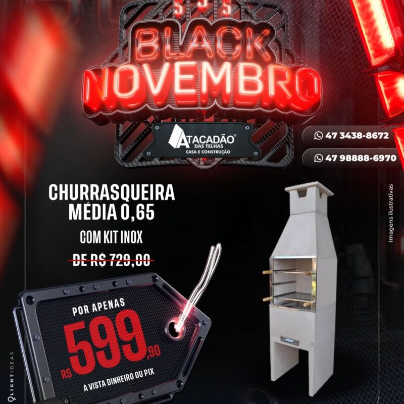 CHURRASQUEIRA MÉDIA 0,65
