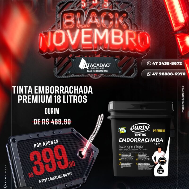 TINTA EMBORRACHADA PREMIUM 18 LITROS