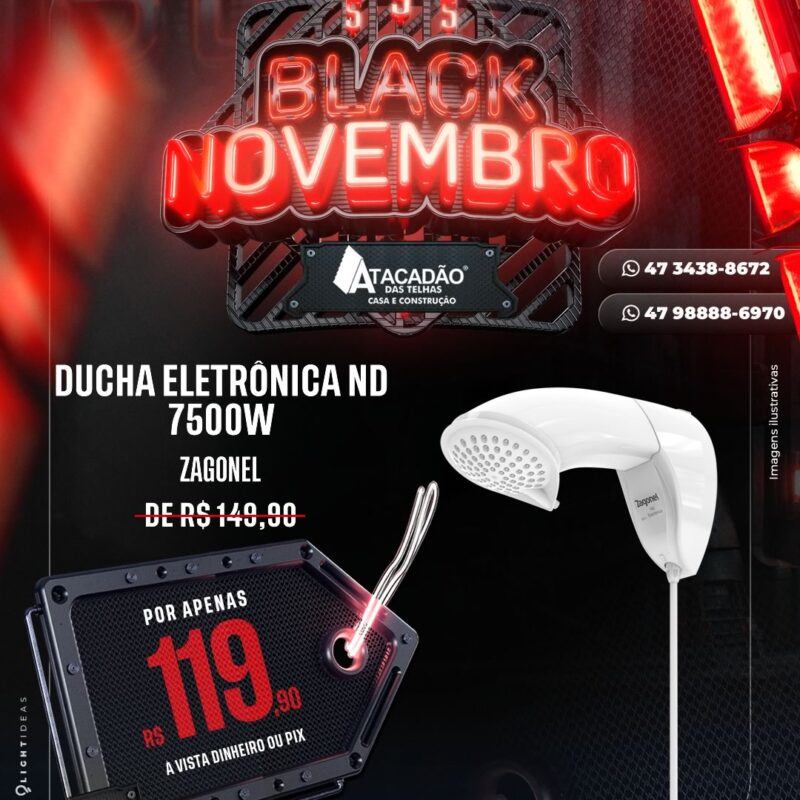 DUCHA ELETRÔNICA ND 7500W