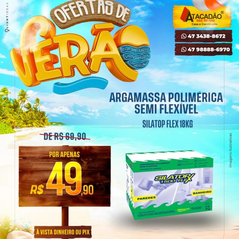 ARGAMASSA POLIMÉRICA SEMI FLEXÍVEL