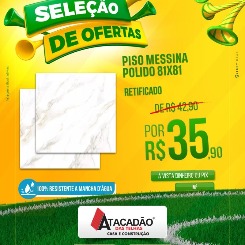 PISO MESSINA POLIDO 81X81