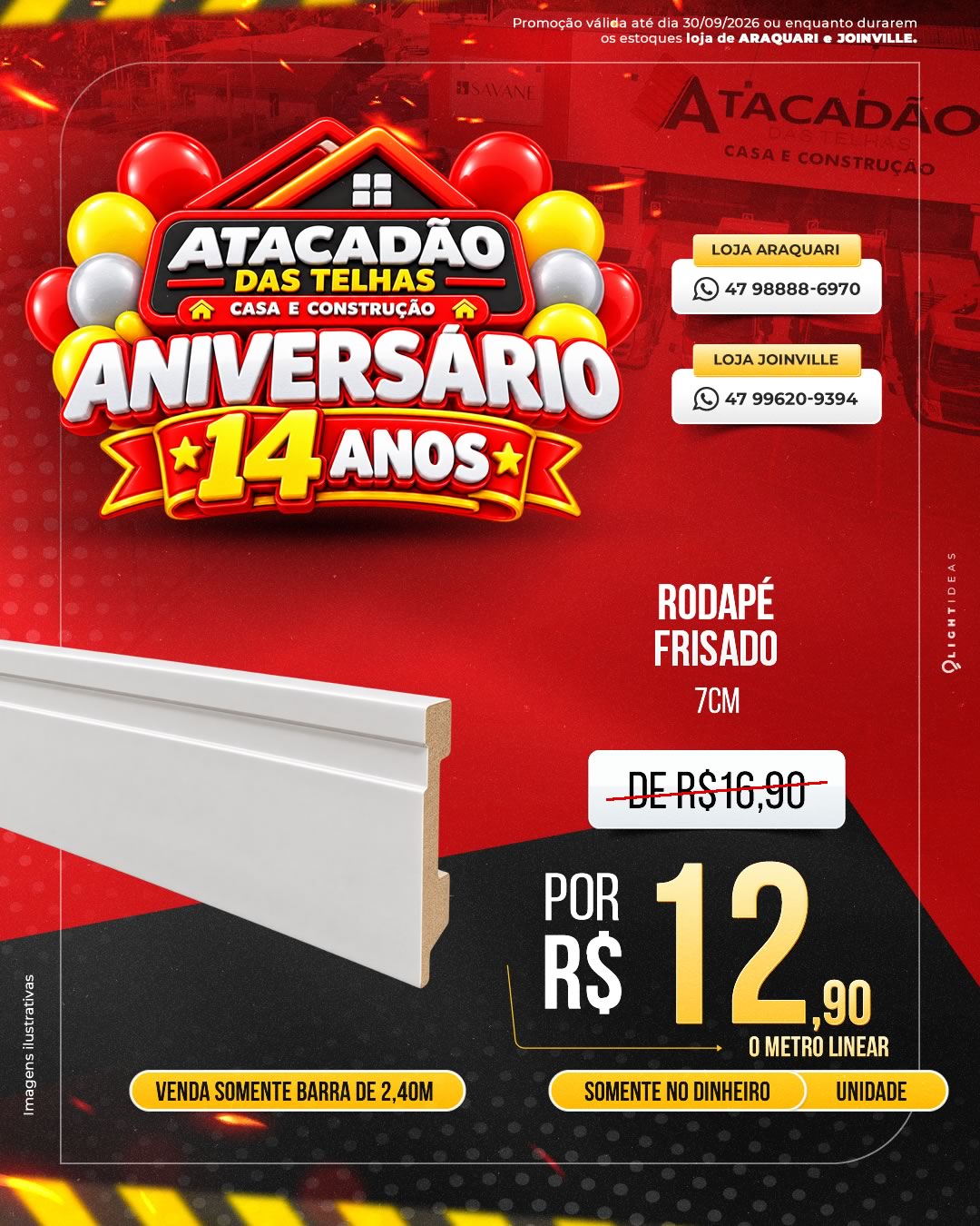 RODAPÉ FRISADO