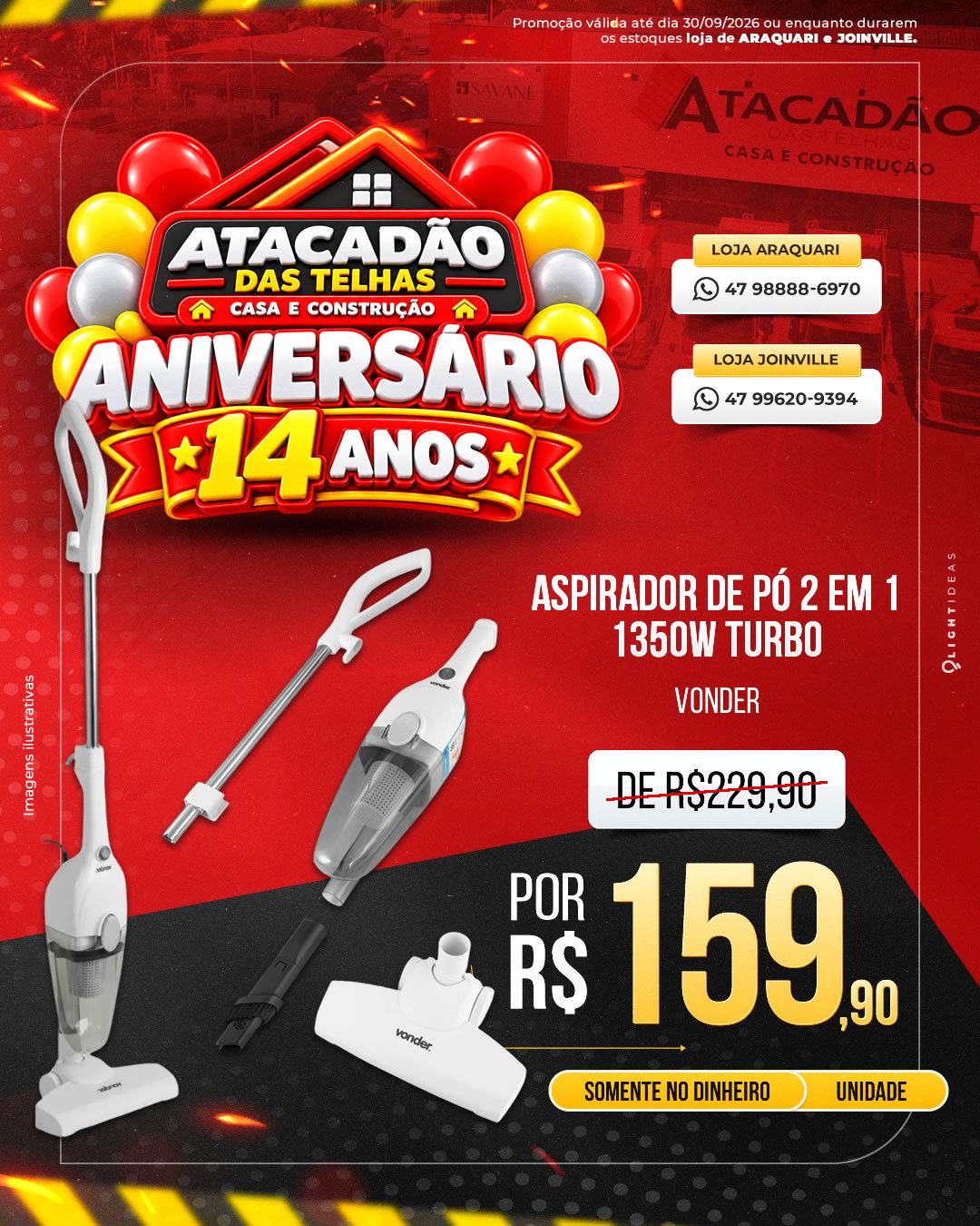 ASPIRADOR DE PÓ 2 EM 1 1350W TURBO