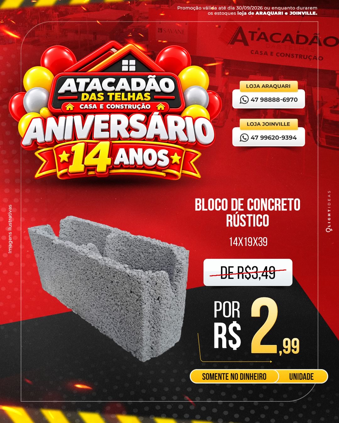 BLOCO DE CONCRETO RÚSTICO