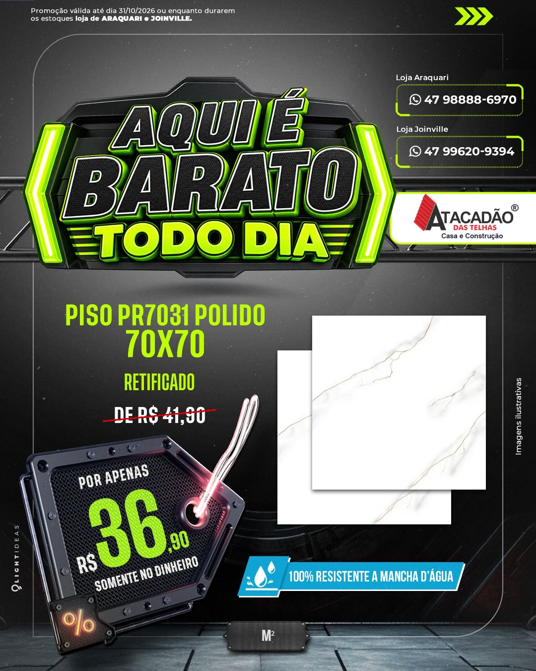PISO PR7031 POLIDO 70X70